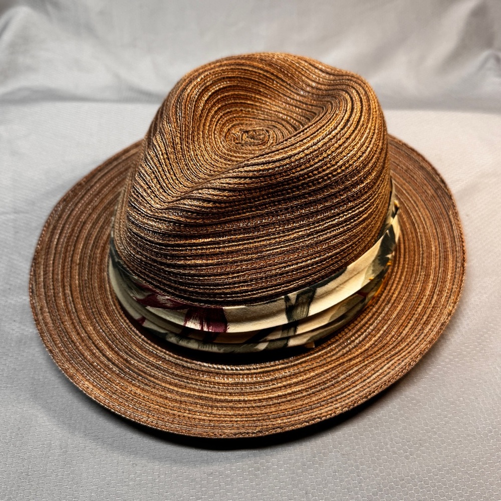 Stetson Regatta Cotton Braid Fedora Hat - Size Medium